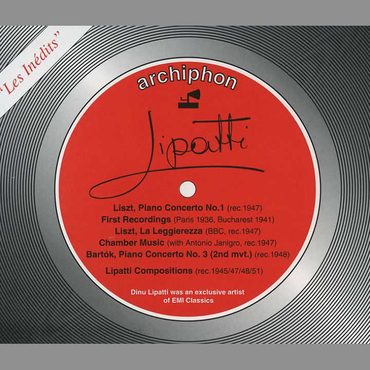“Les Inédits” Lipatti